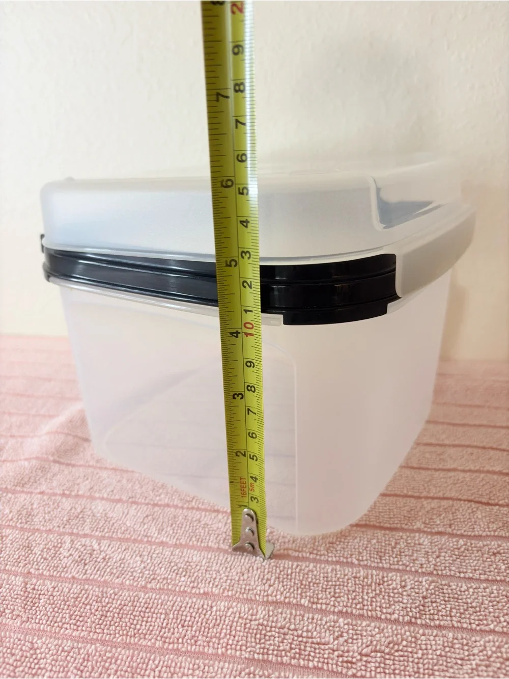 Tupperware Modular Mates Square Signature Line Container #2 Hinged Lid